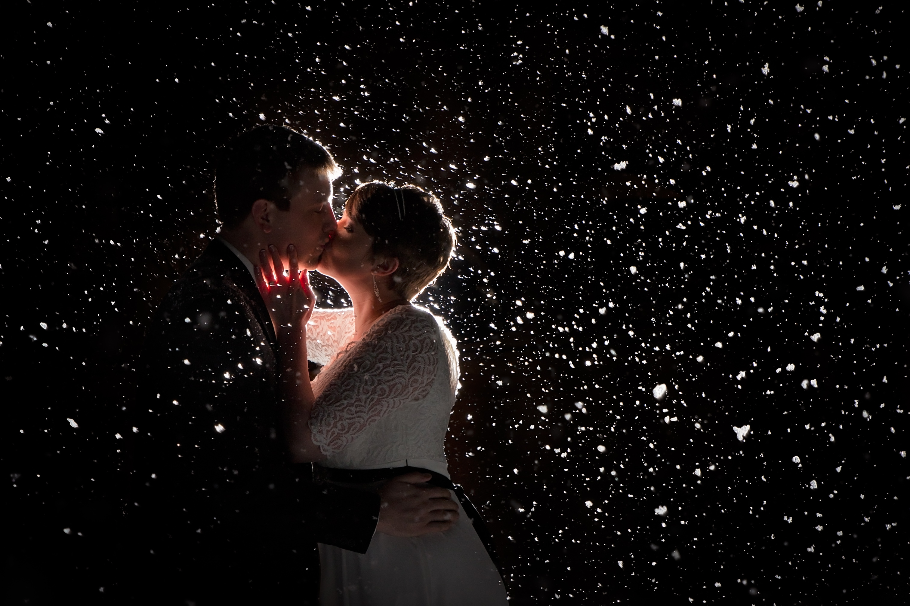 Quad Cities Wedding Photographer Cadenza Photo Imaging Winter Wedding