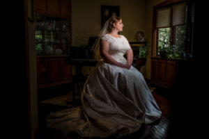 Wedding Photographer, Quad Cities, bride with piano