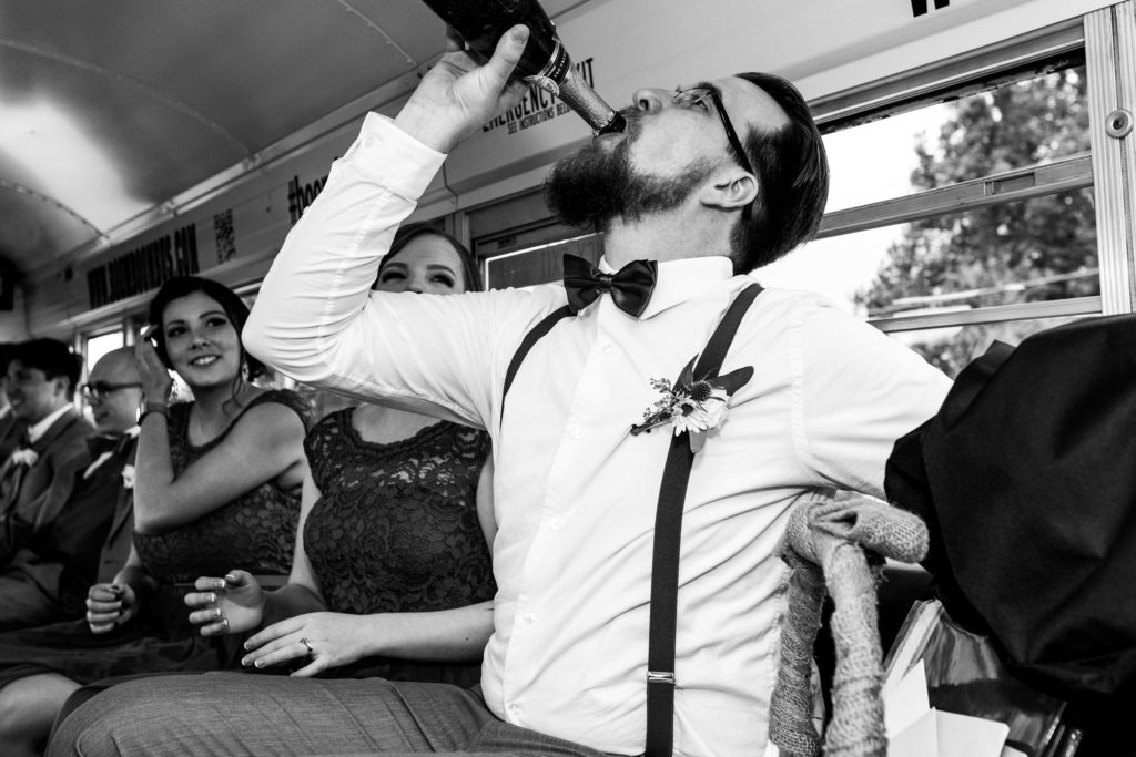 Quad CIties Wedding Photographer - Quad Cities Photographer - Photographer Quad Cities - TPC Deere Run Wedding - artistic photography - fall wedding - party bus - boom boom bus - boom boom bus quad cities