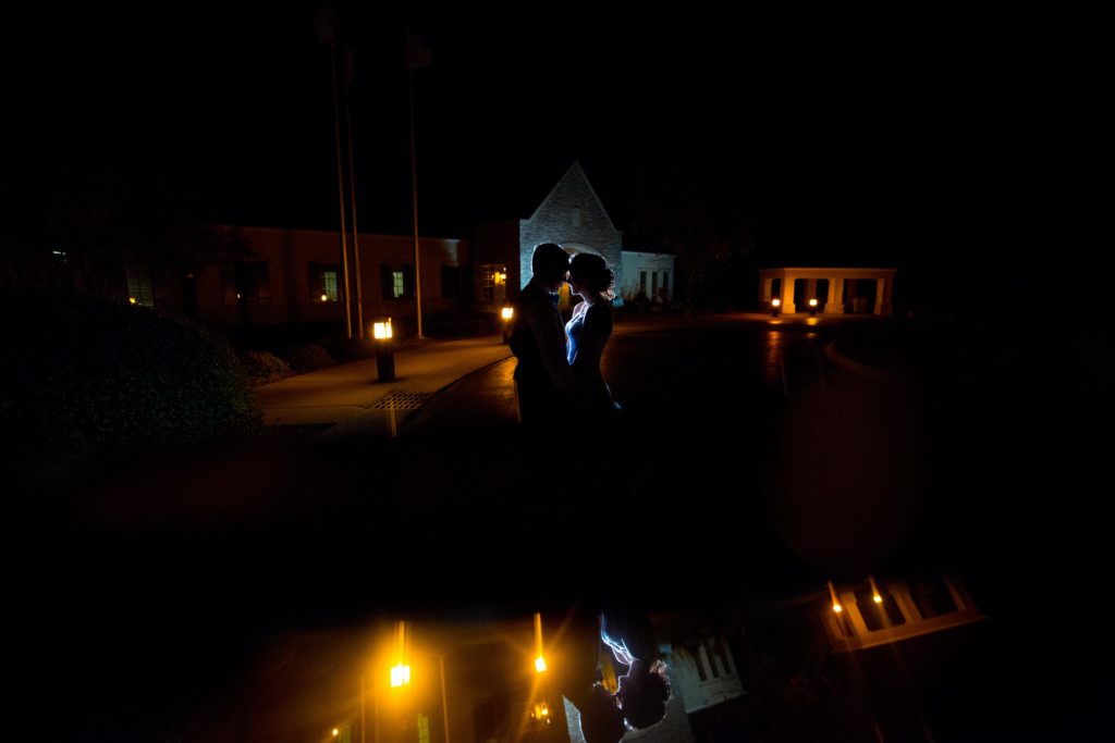 Quad CIties Wedding Photographer - Quad Cities Photographer - Photographer Quad Cities - TPC Deere Run Wedding - Reception - night photography