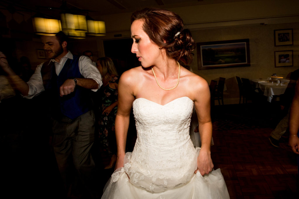 Quad CIties Wedding Photographer - Quad Cities Photographer - Photographer Quad Cities - TPC Deere Run Wedding - Reception - Bride dancing
