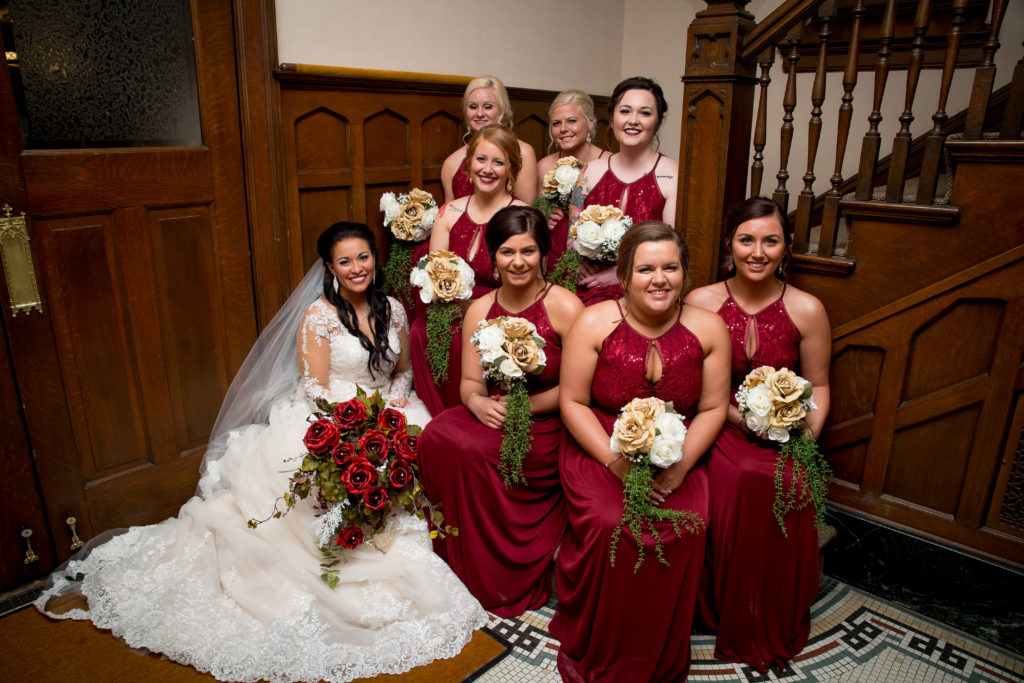 Quad Cities wedding - Quad Cities Wedding Photographer - cadenza photo imaging - Stoney Creek - St. John's Methodist - Moline, IL - bridesmaids