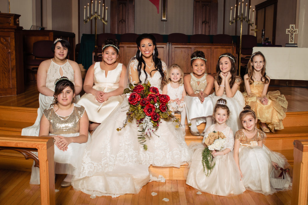 Quad Cities wedding - Quad Cities Wedding Photographer - cadenza photo imaging - Stoney Creek - St. John's Methodist - Moline, IL - multiple flower girls